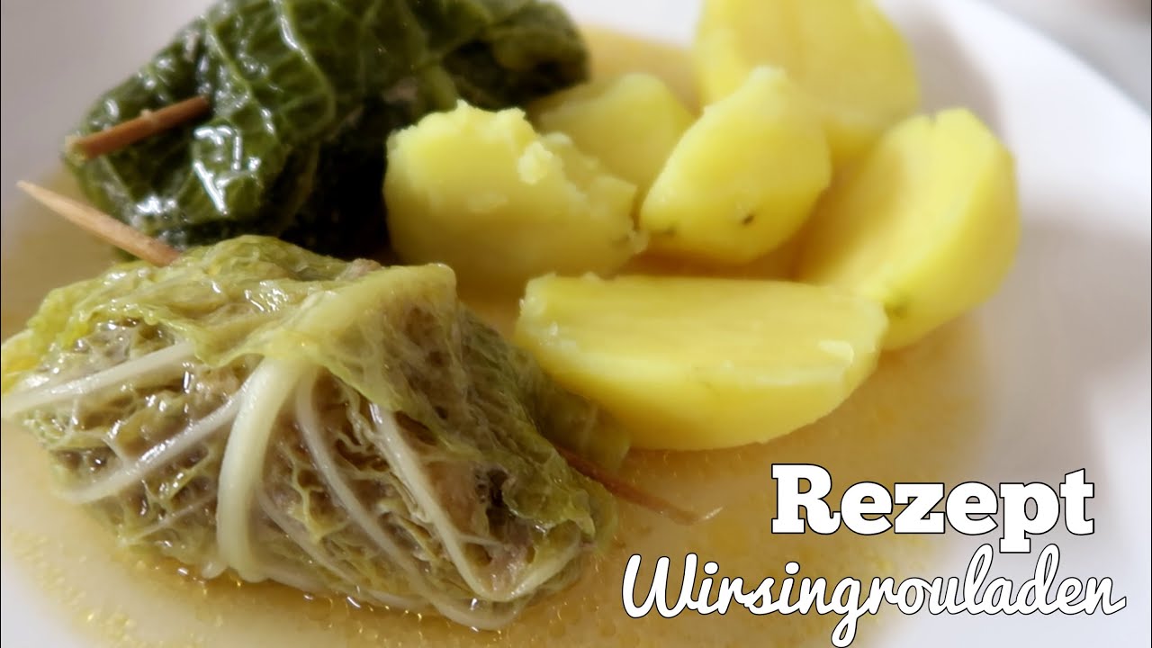 BESTE WIRSINGROULADEN | Rezept - Schritt für Schritt | Saftig, Einfach & LECKER | #Familienrezept