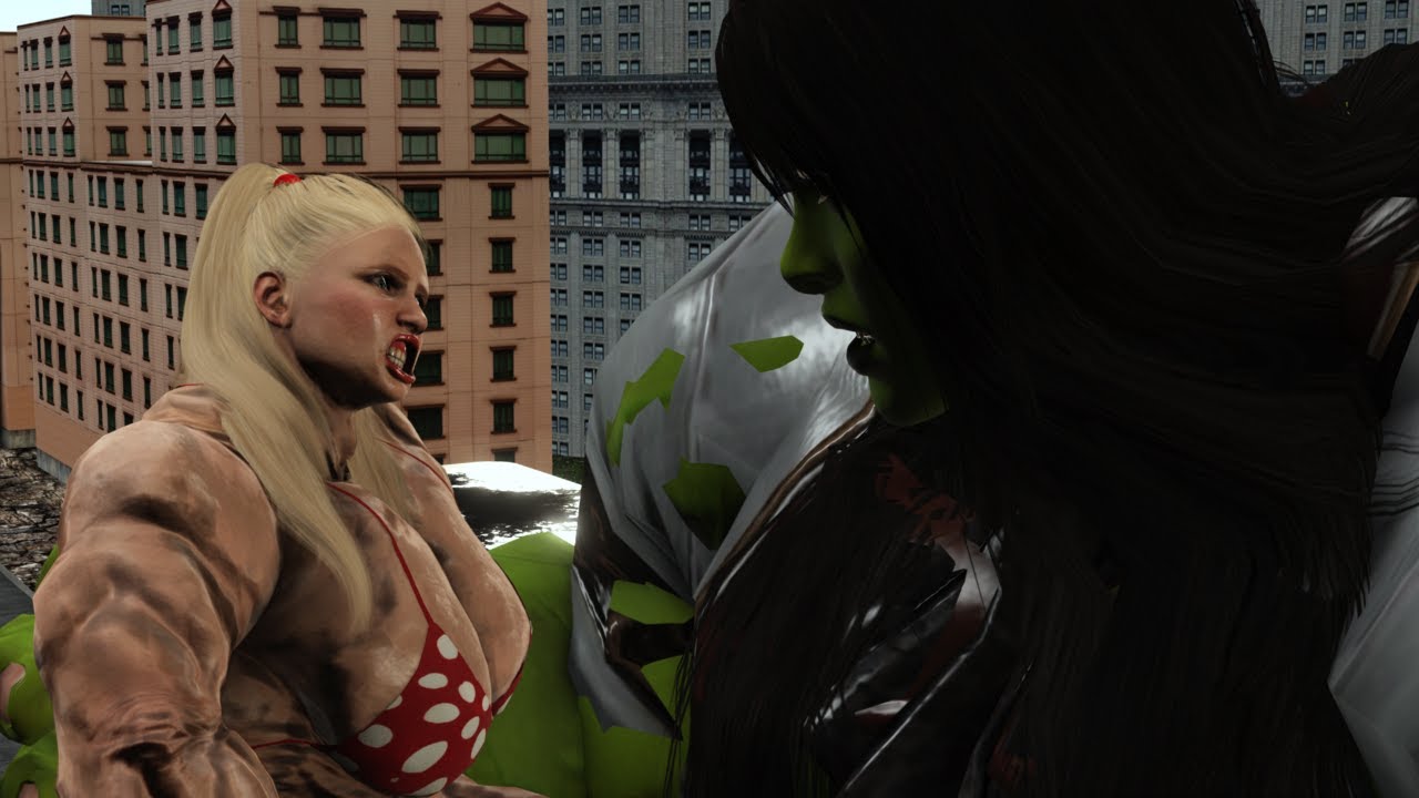 She Hulk Transformation #17 - (Singer Rihanna) Part 2
