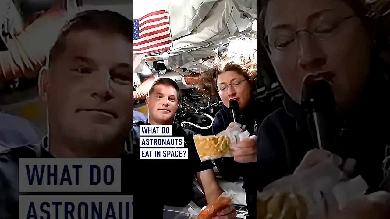 What do astronauts eat in space?