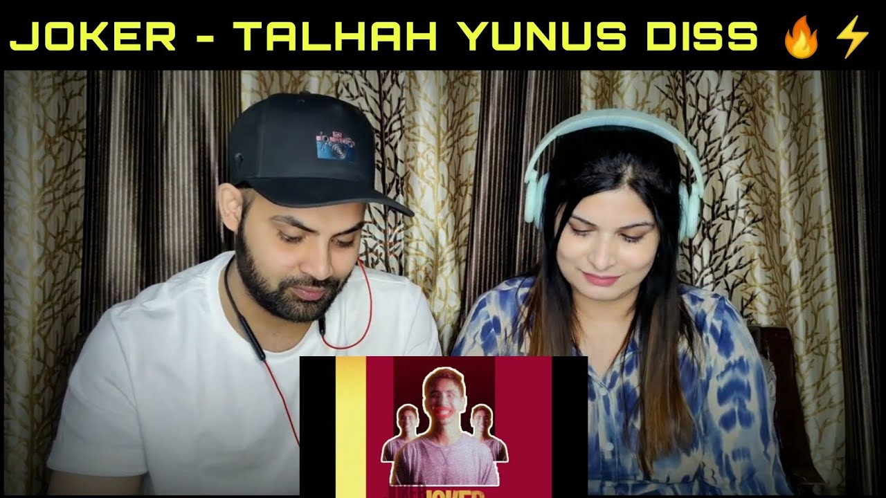 JOKER (DISS) Reaction | TALHAH YUNUS (Prod. by UMAIR) [Official Audio] Deep Reactions