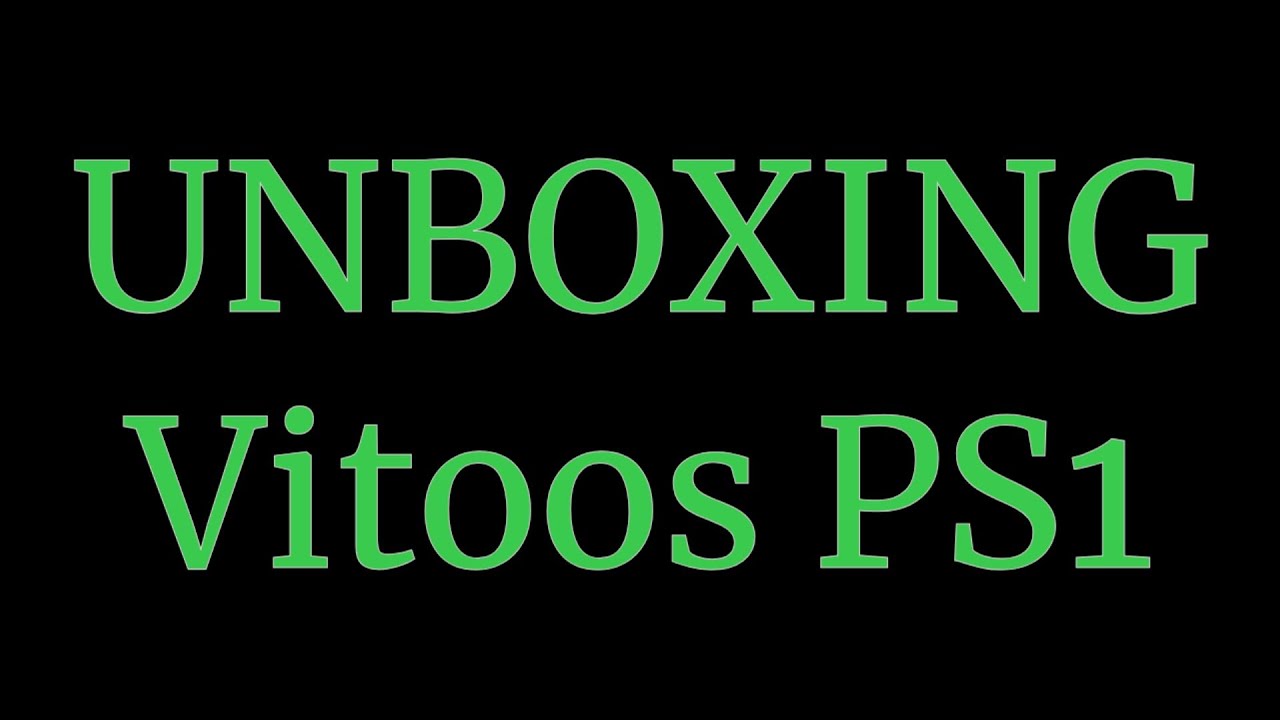Vitoos PS1 and Ammoon Mini Chorus Unboxing