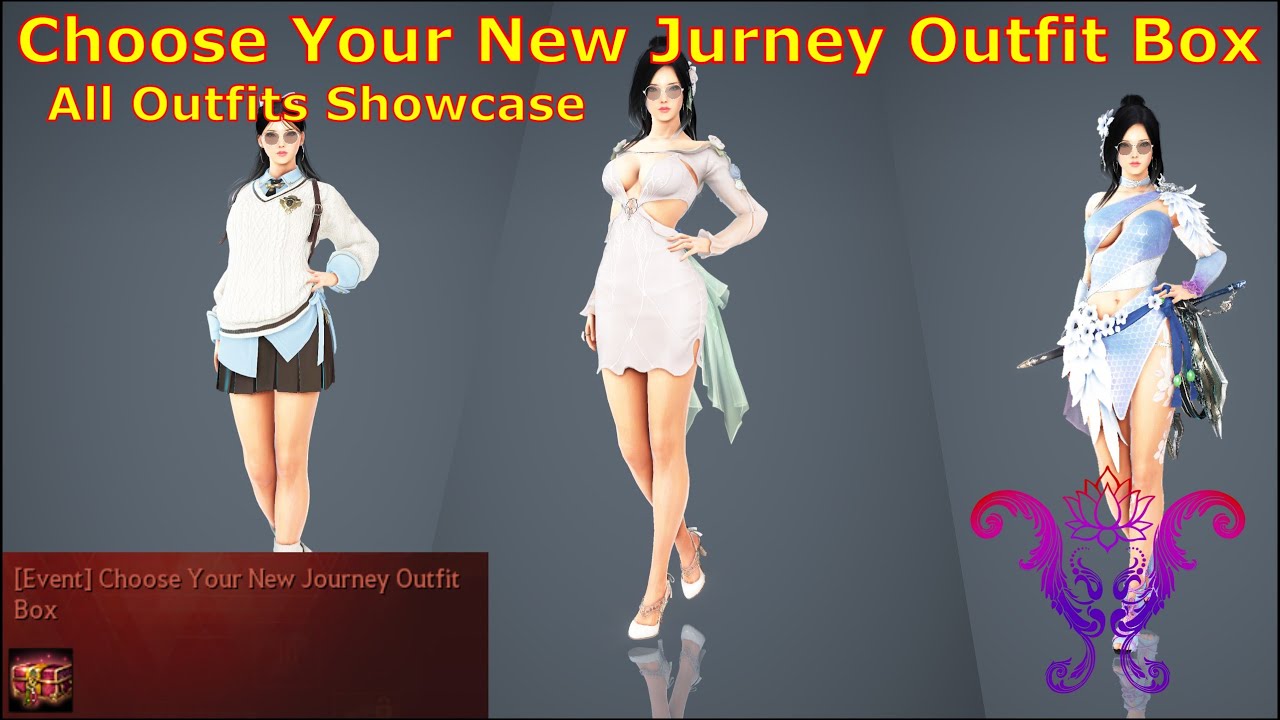 BDO Choose Your New Jurney Outfit Box |  All outfits showcase | by Miley