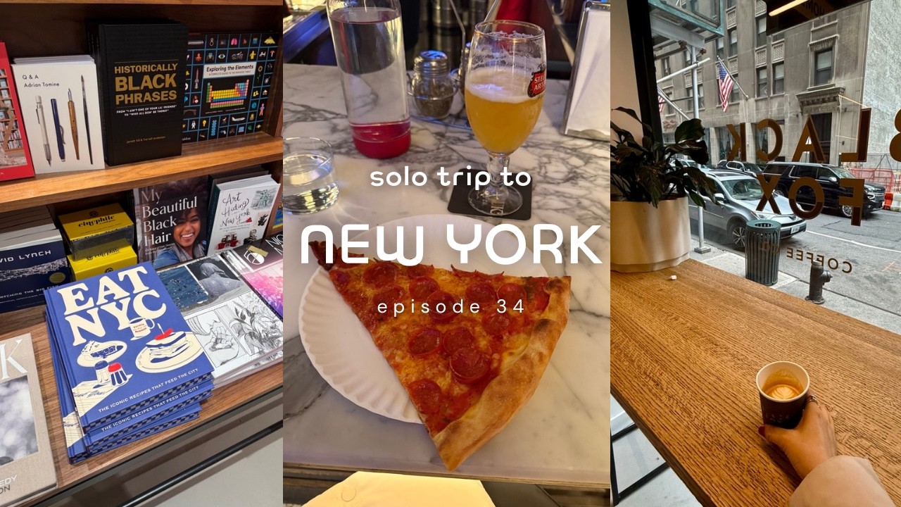 (혼뉴) 나홀로 뉴욕 | 3월 말 4월 초 출장 전에 시차적응 쇼핑 맨해튼 언박싱