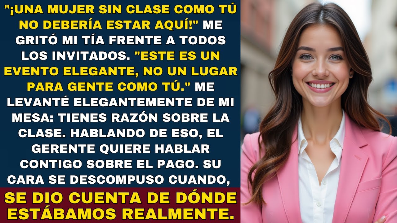 Mi Tía Me Humilló En La Boda Familiar Porque 