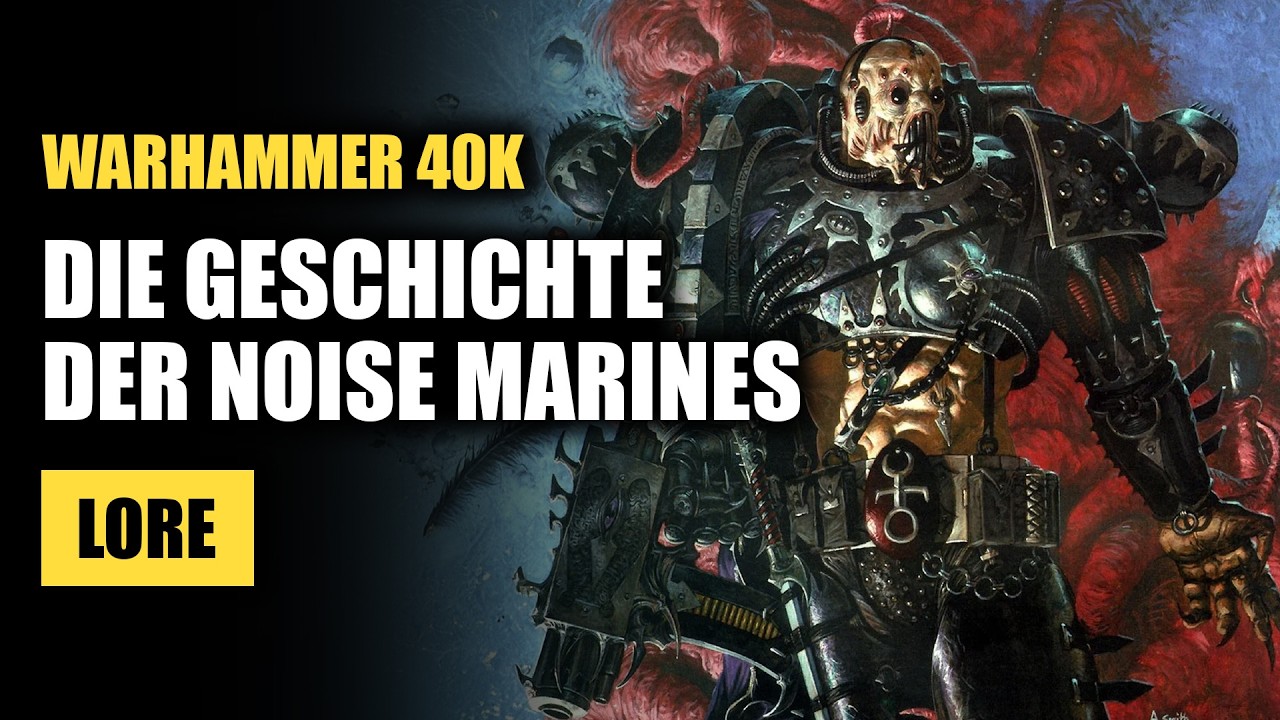 Die Geschichte der Noise Marines der Emperor's Children | Warhammer 40K Lore Deutsch