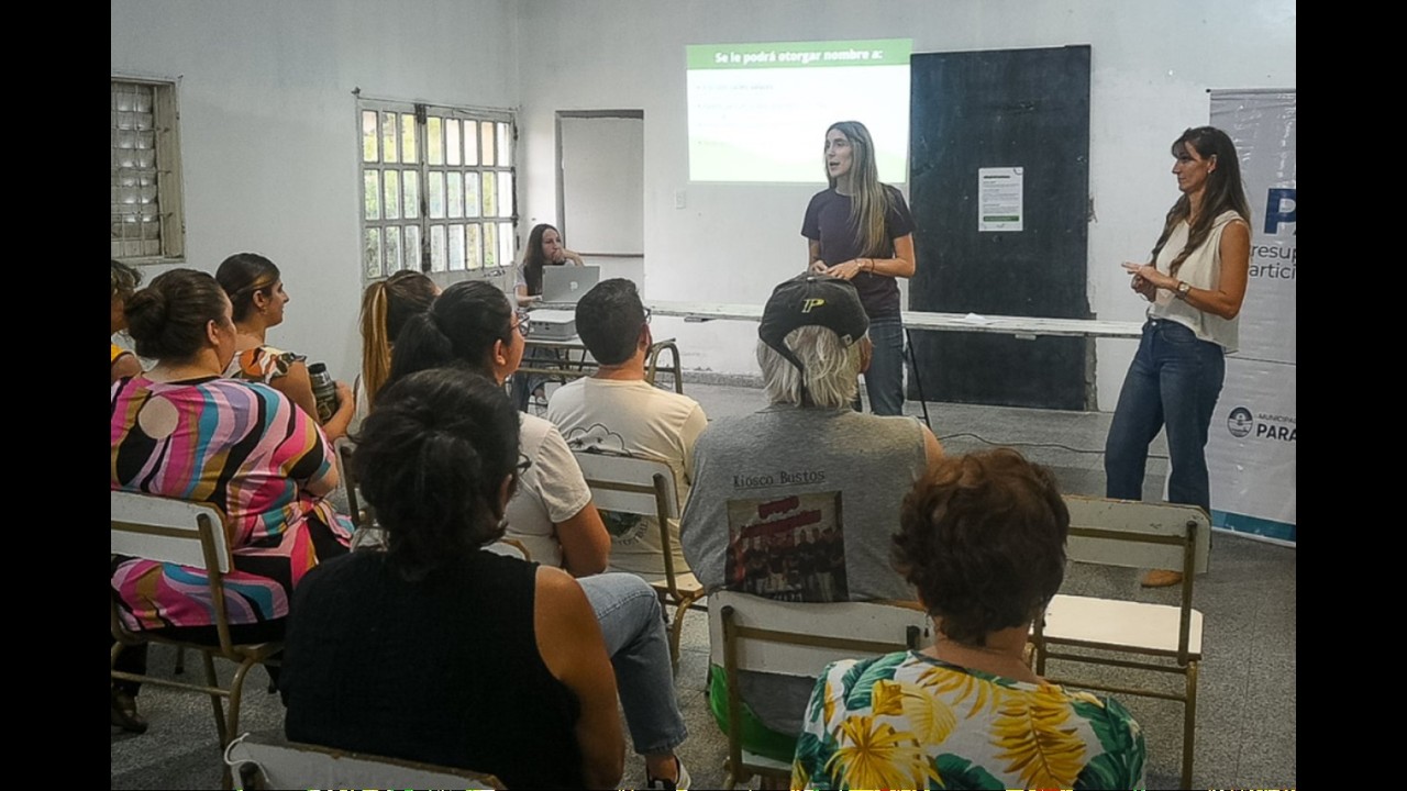 El Municipio impulsa la participación de vecinos para definir nombres de calles en barrio San Jorge
