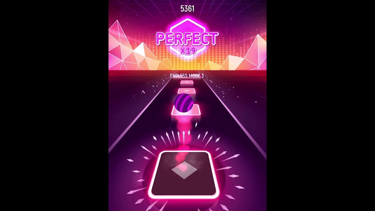 Post Malone - Sunflower | Tiles Hop | Endless Mode 7 | Record: 12259