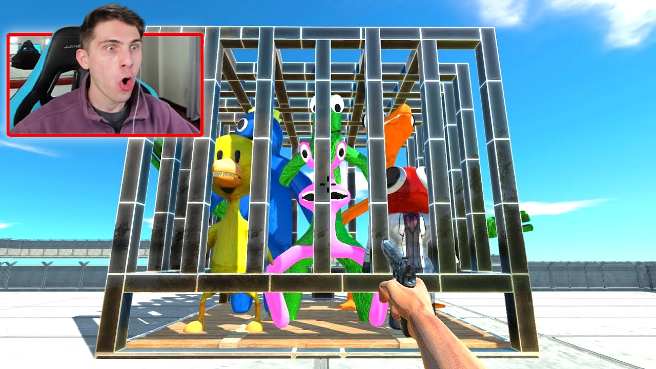 FPS AVATAR RESCATE RAINBOW FRIENDS - ANIMAL REVOLT BATTLE SIMULATOR