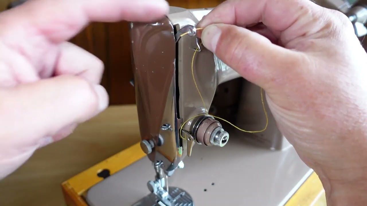 Singer 185K Sewing Machine - Top Threading