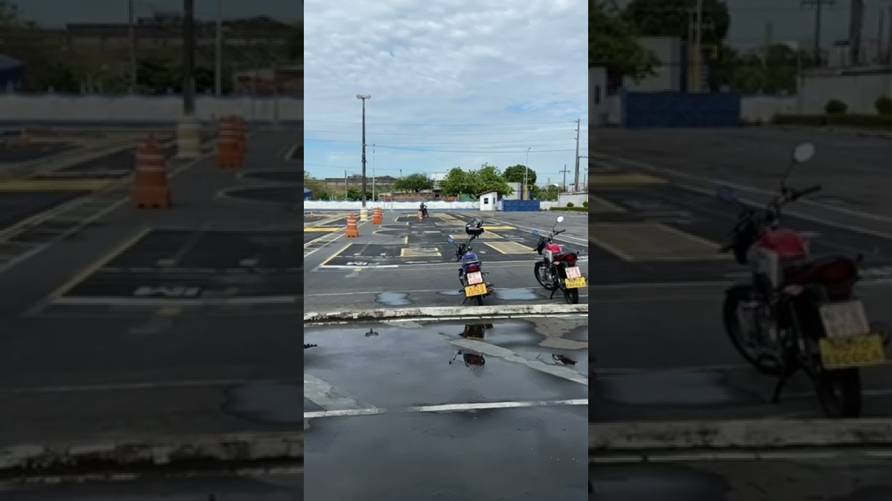 Moto Pista do DETRAN MA | Modelo #videosviral #shorts #youtubeshorts #viralvideo #aprender #pilotar