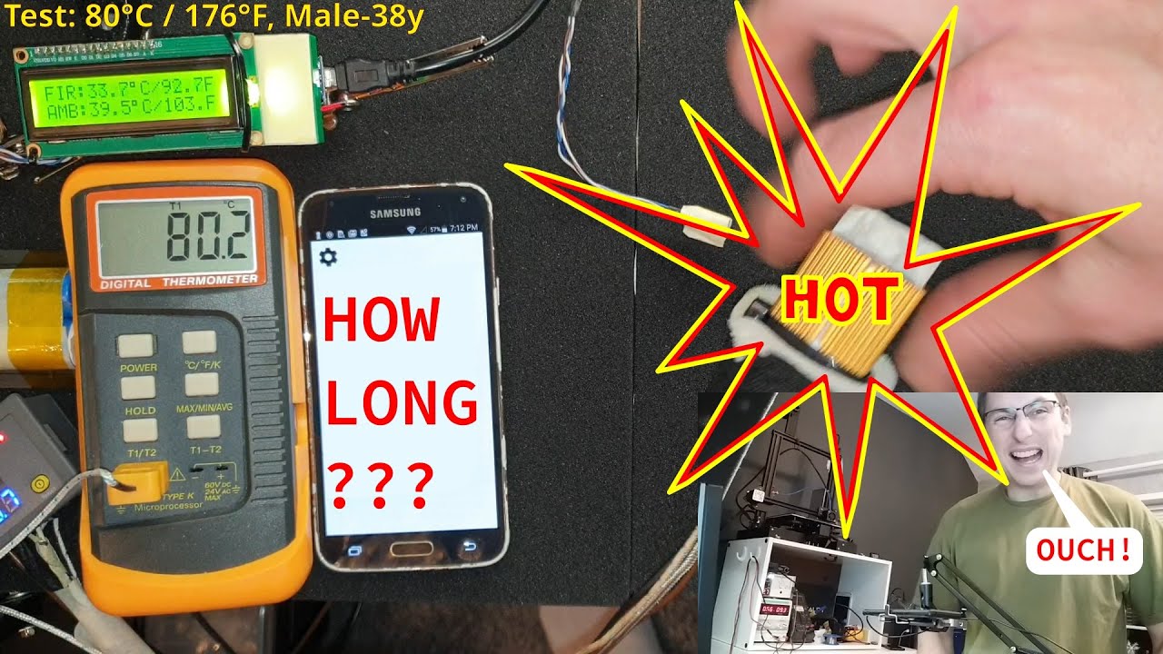 How Hot Can We Hold??? | What's The Temperature of This?