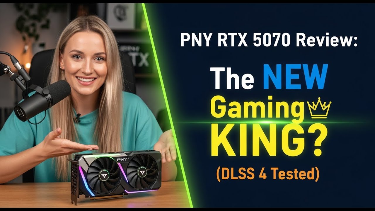 PNY RTX 5070 Review: The NEW Gaming KING? (DLSS 4 Tested)