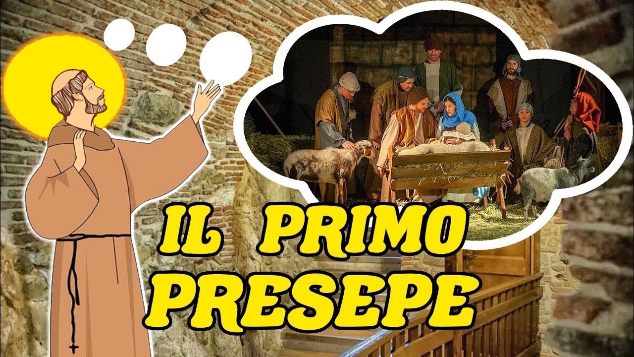 😇 SAN FRANCESCO e il PRESEPE di GRECCIO - Il Primo Presepe della Storia 🐑🐂👼🏼