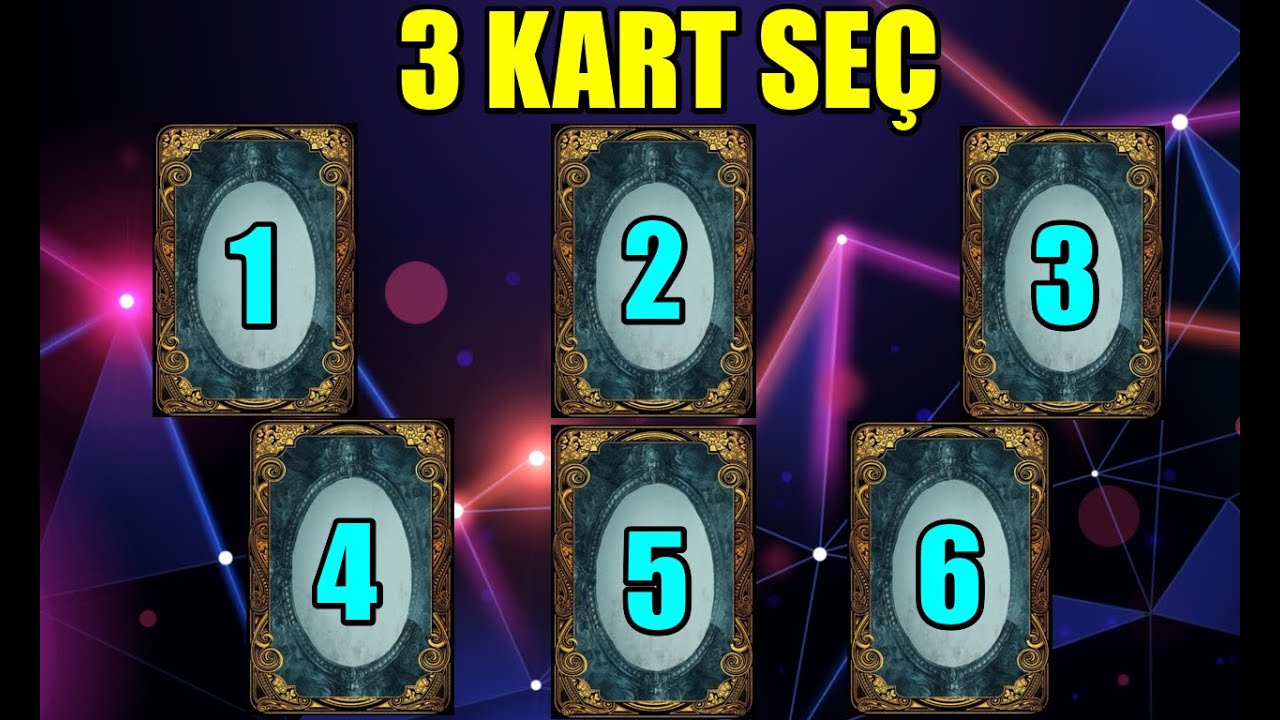 3 KART SEÇ: Kehanet Kartlarıyla Kaderine Yön Verecek Kartları Seç!