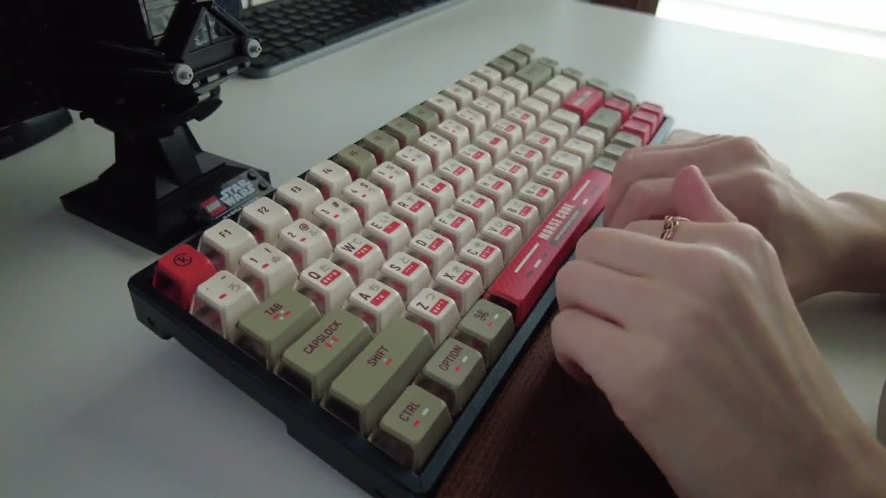 I'm typing you a letter ASMR