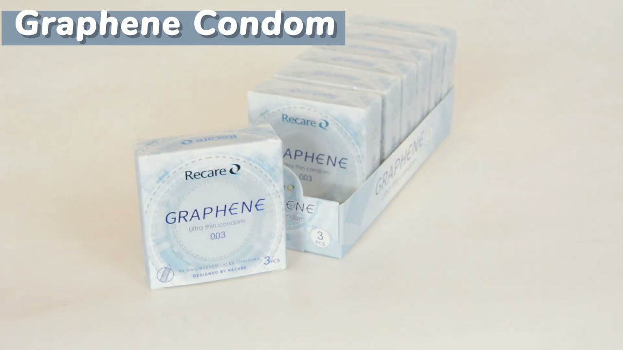 High strength good elasticity ultra thin 0.03mm graphene condom. The toughest condom challenge test.