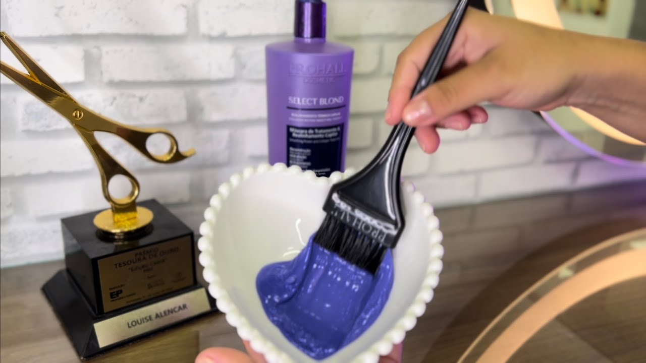 Posso usar progressiva sem formol matizadora em qualquer cor de cabelo? Select blond prohall
