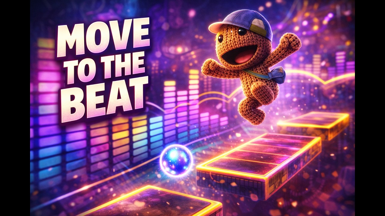 Sackboy: A Big Adventure – Platforming to the Beat (Treble in Paradise)