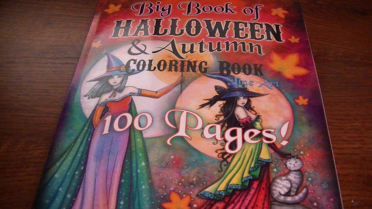 Big Book of Halloween & Autumn Coloring Book by Molly Harrison
