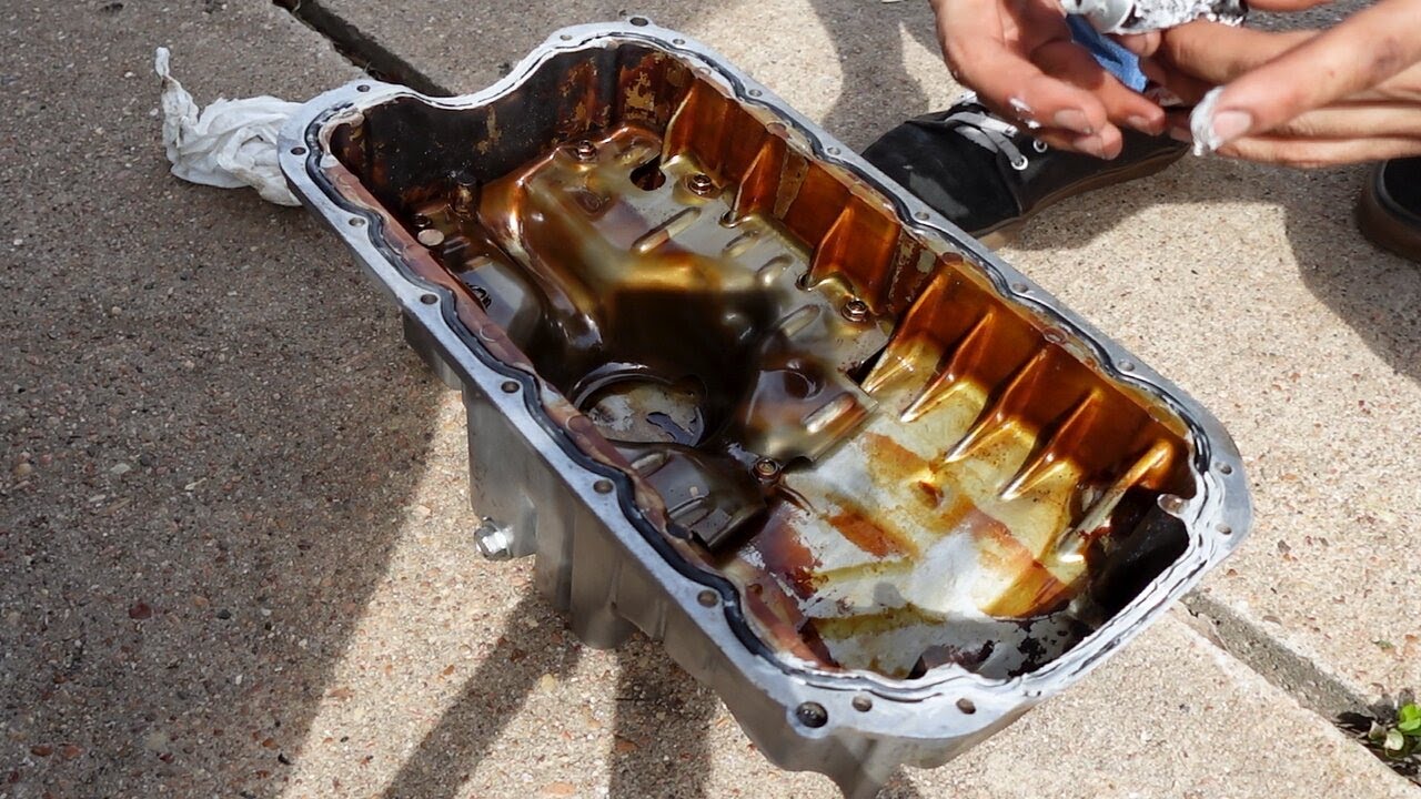 Honda D16 Oil Pan Gasket Replacement