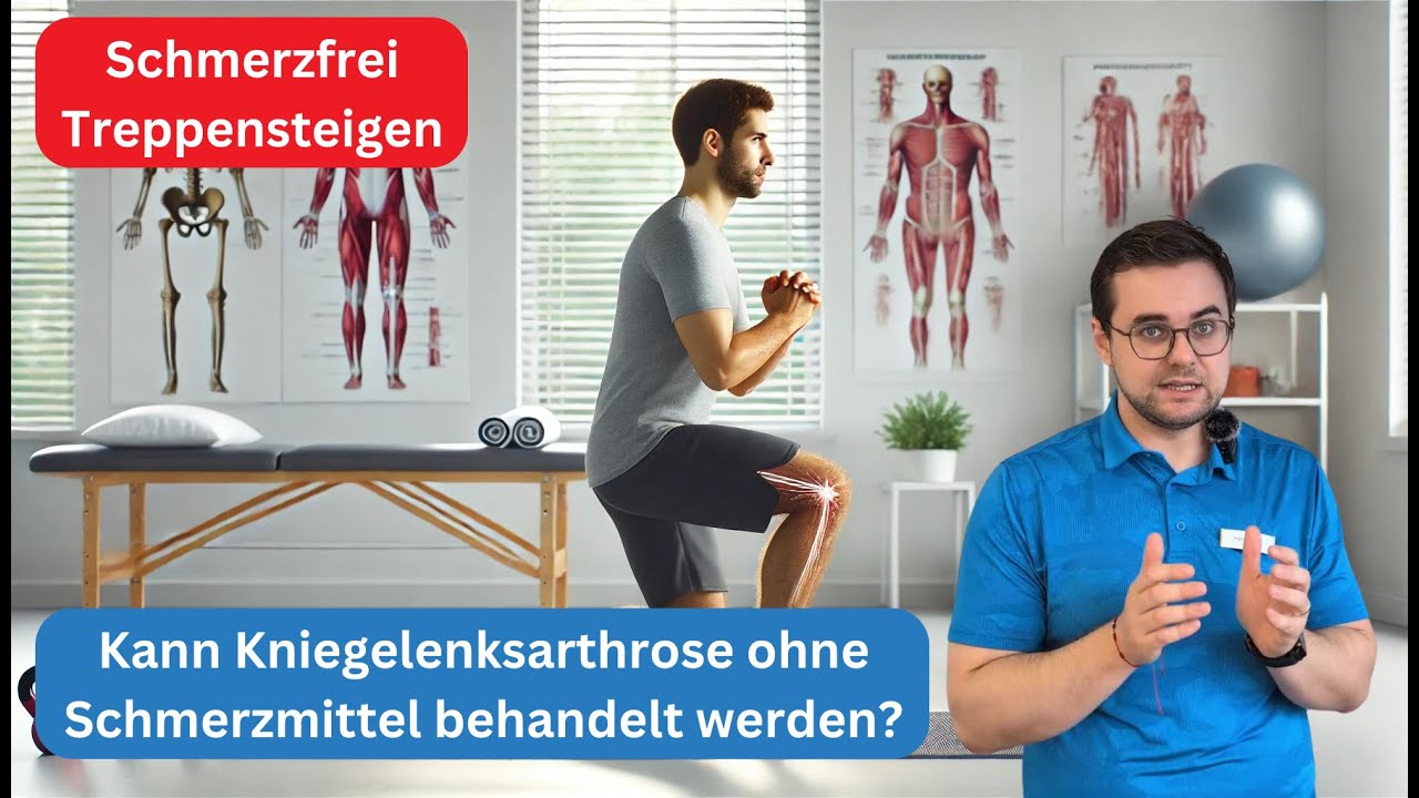 Kniegelenksarthrose: Die besten Physiotherapie-Übungen