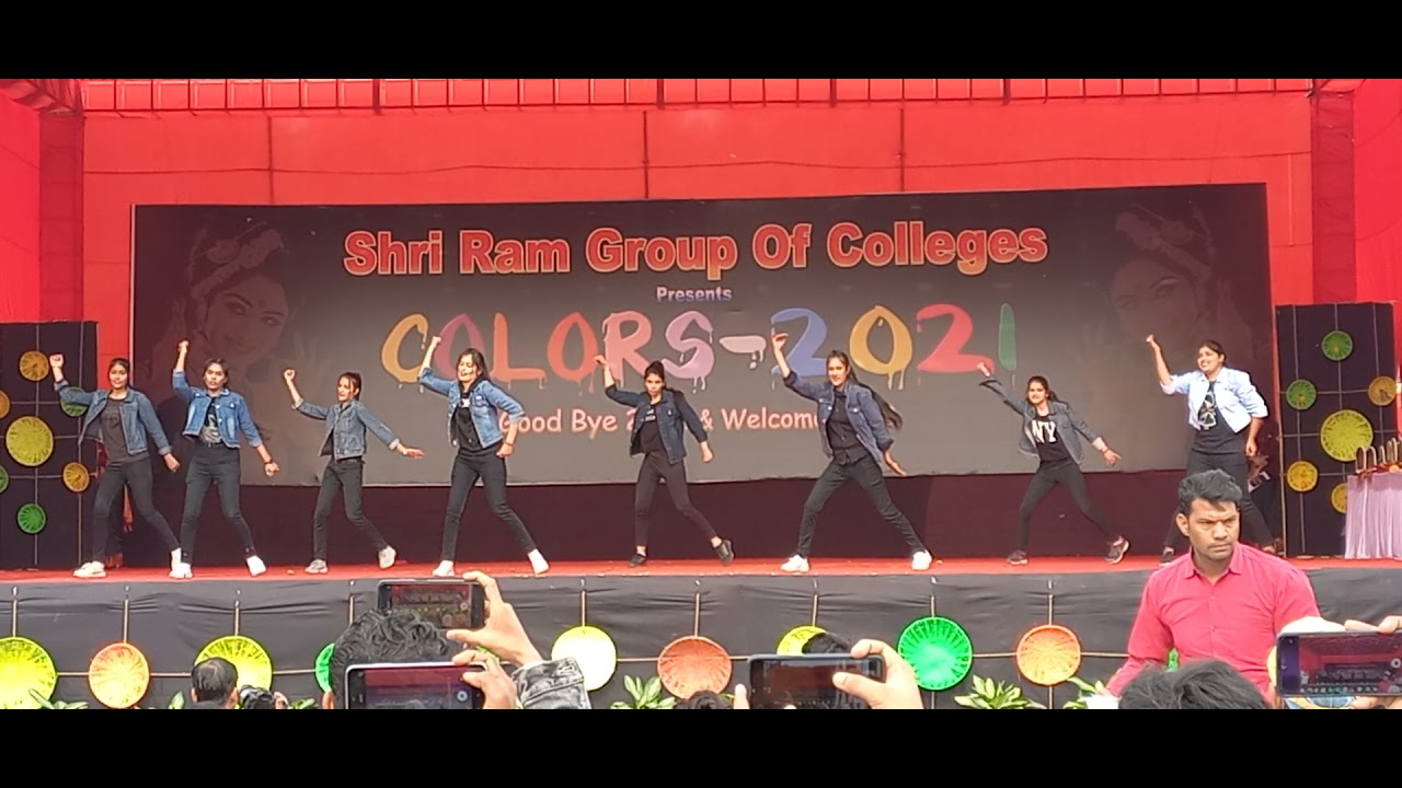 BCA dance in shri ram college muzaffarnagar
