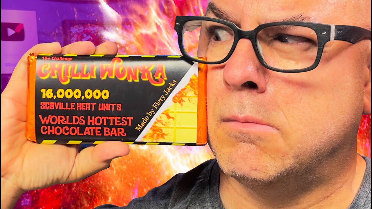 Fiery Jack's Chocolate Bar Challenge! (16 Million SHU)
