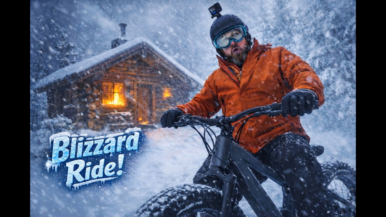 BLIZZARD AFTERMATH!!! A post blizzard bike ride on the Hop River Trail (Vernon CT)