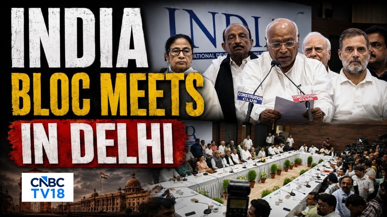 'INDIA' Bloc Reunites With 5-Point Plan | Rahul Gandhi Urges Unity Against BJP At Delhi Meeting|N18V