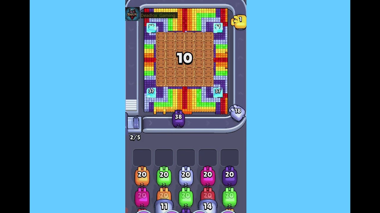 Pixel Flow Level 262. Walkthrough Gameplay 