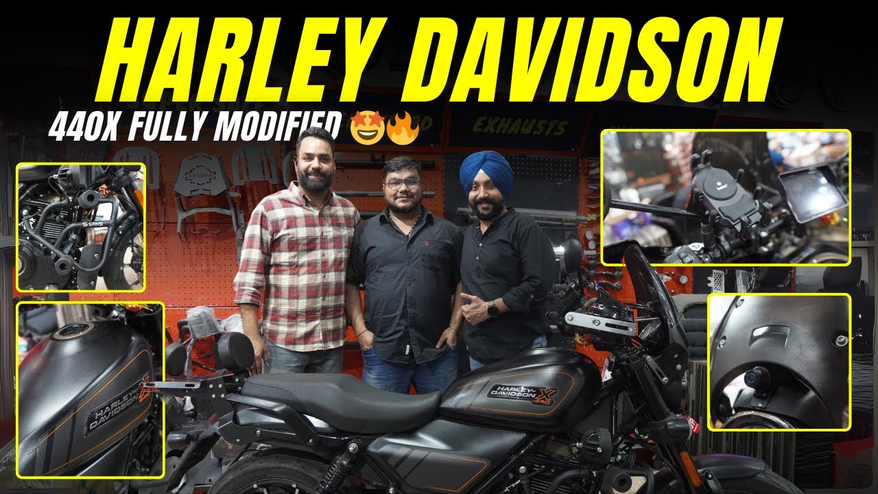 Harley Davidson x440 Fully modified 🔥🤩 Modified Accessories #harleydavidson #harleydavidsonx440