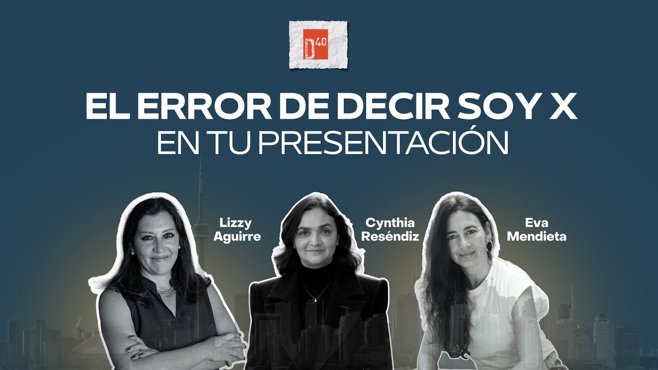 El error de decir  soy x  en tu presentación