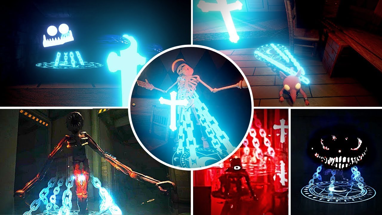 All NEW CRUCIFIX Uses + SECRET Skeleton Bob, El Goblino, Jeff [DOORS Hotel+ Update]