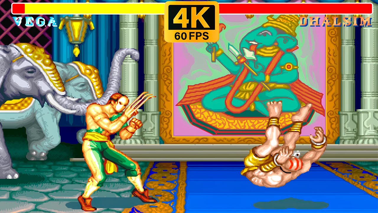 VEGA ➤ Street Fighter II' Champion Edition ➤ (Hardest) ➤ 4K 60 FPS
