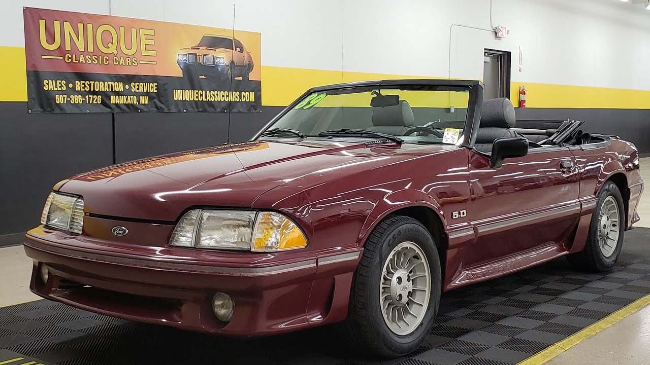 1989 Ford Mustang GT Convertible | For Sale $8,900