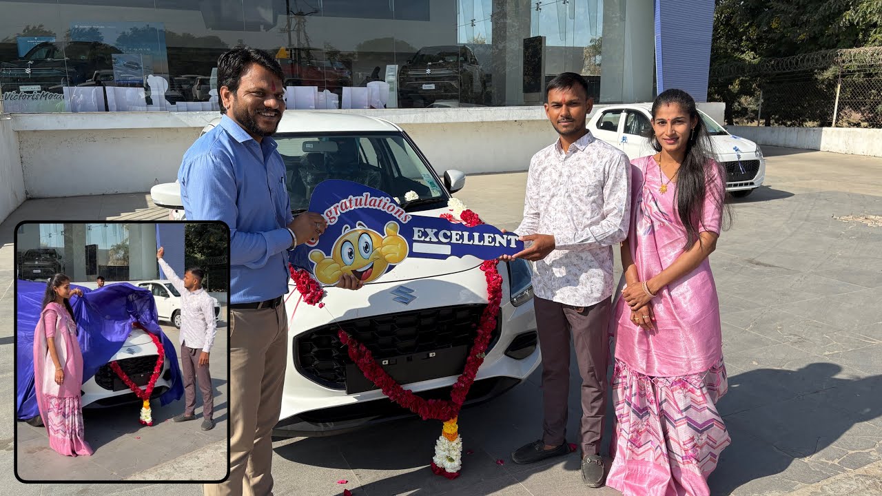 Finally New Car આવી ગઈ 🚗 | કિંજલ અને મહેશજીને આવ્યા | kinjaljigar vlogs |||