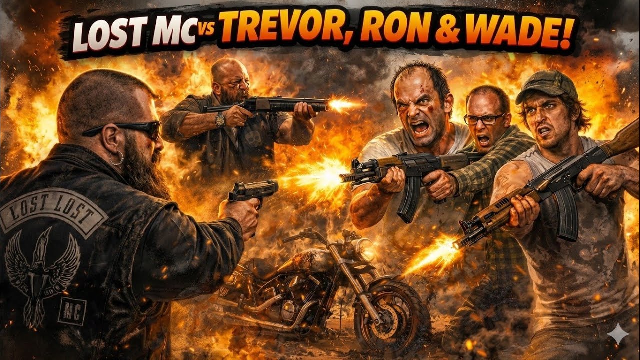 GTA V | Biker Gang Took His Business… Trevor Took Their Lives 😈 #003