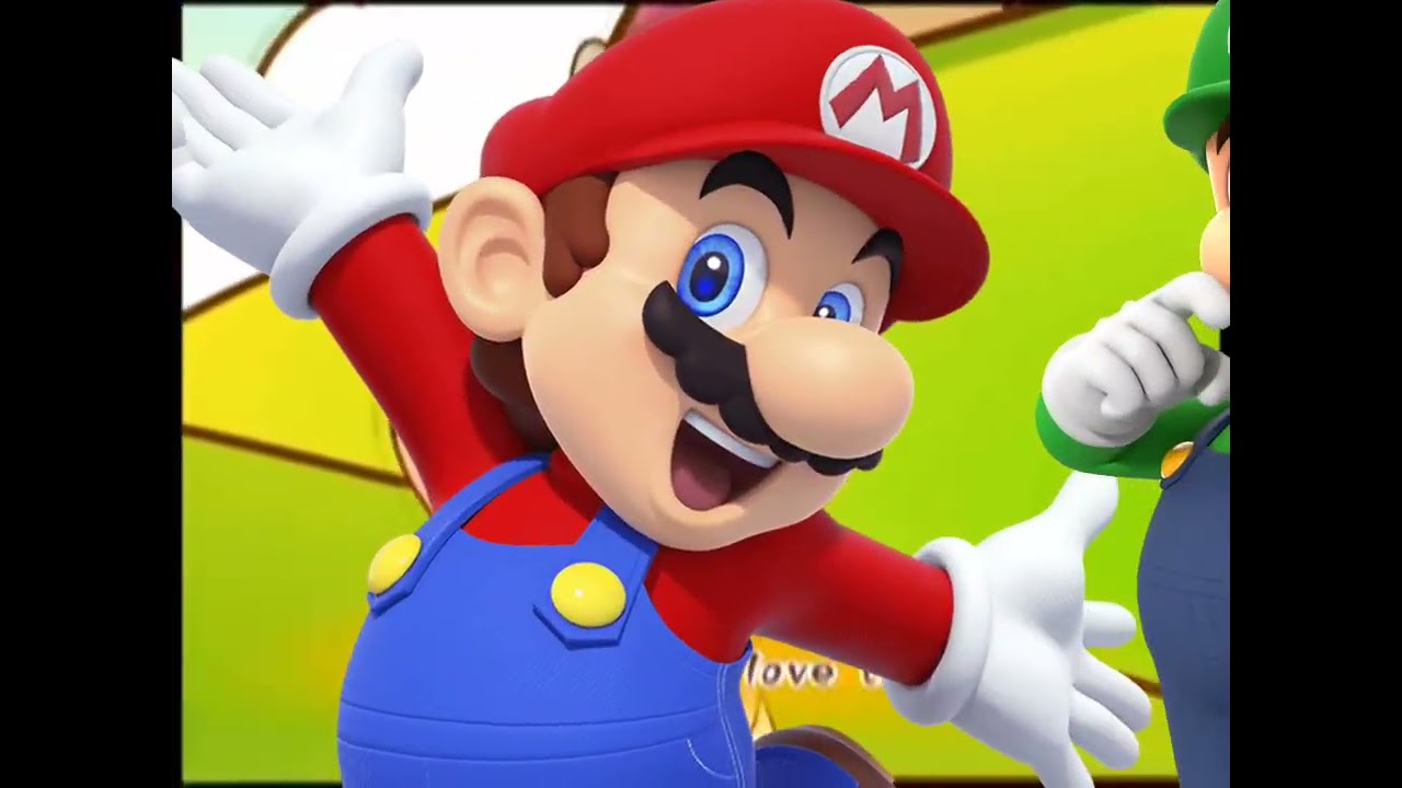 Super Mario Children's Song: Apple Red, Apple Round