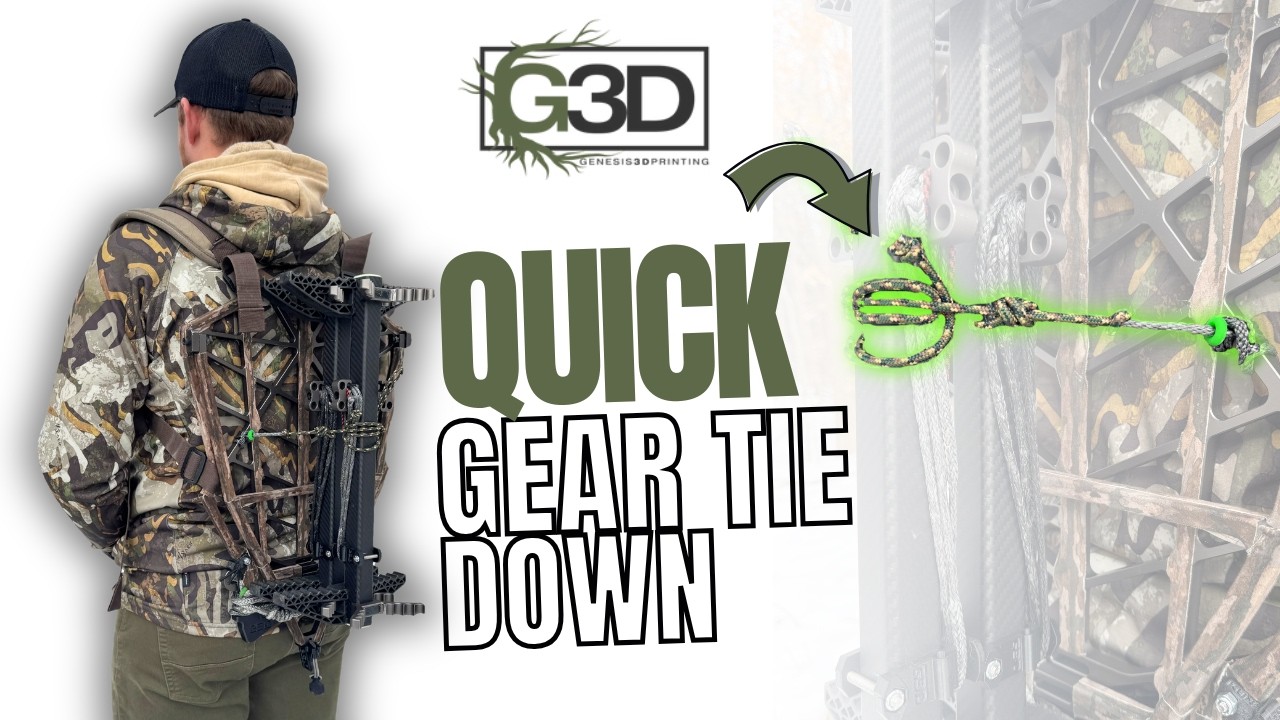Система крепления QuickGear Tie-Down: лучший способ закрепить снаряжение за считанные секунды – б...