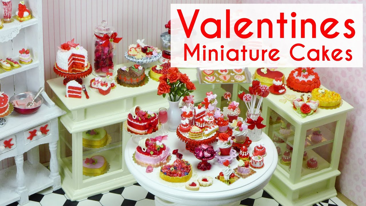 Valentine Miniatures 2014 - Fimo Food From Polymer Clay by Paris Miniatures