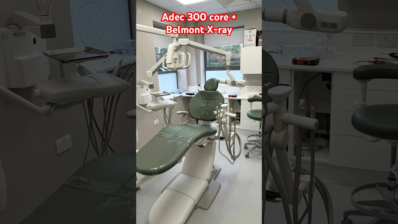 Adec 300 core + Belmont X-ray #dental #dentalprosthesis #dentalequipment #doctor #engineering