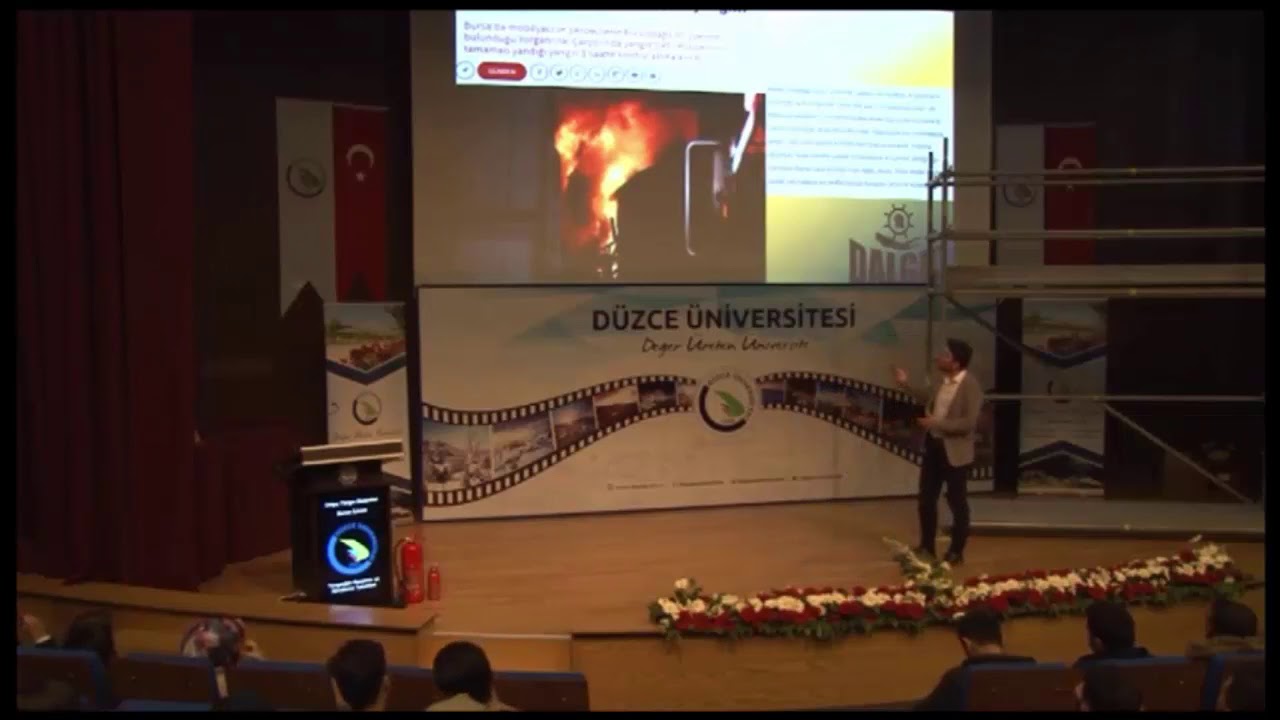 YANGINLA MÜCADELE EĞİTİMİ-DÜZCE ÜNİVERSİTESİ/DALGIÇ YANGIN VE İSAG ORTAKLIĞI İLE