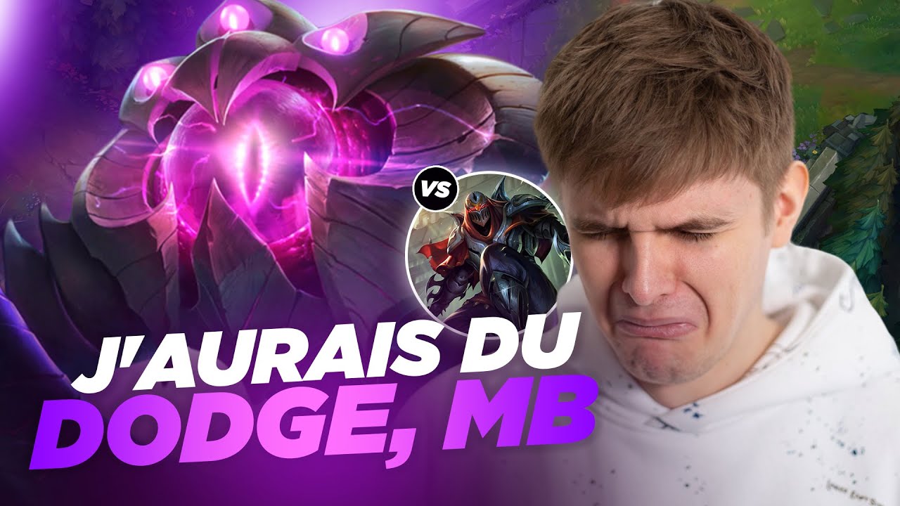 RHOBALAS : DUO SUPP AVEC CALISTE | J'AURAIS DU DODGE, MB - VEL'KOZ VS ZED | LOL FR