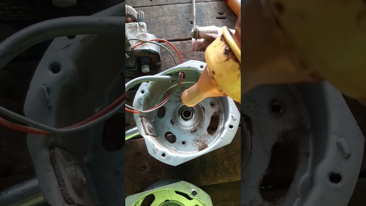 How to drip fan oil