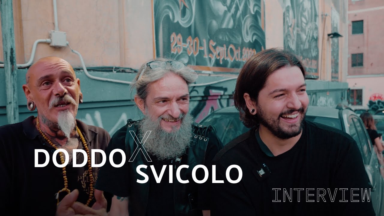 Svicolo e Doddo due che hanno fatto la storia del tatuaggio romano