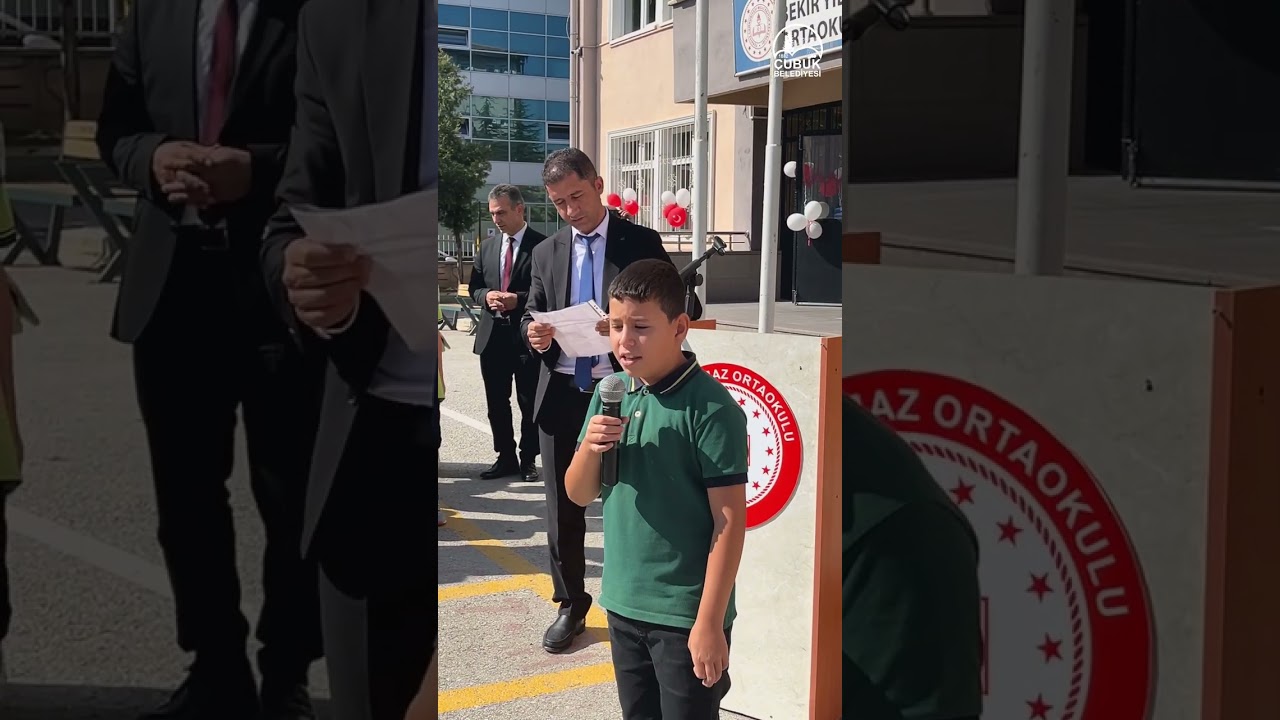 İlk Ders Zili Çaldı İlköğretim Haftası Törenle Kutlandı