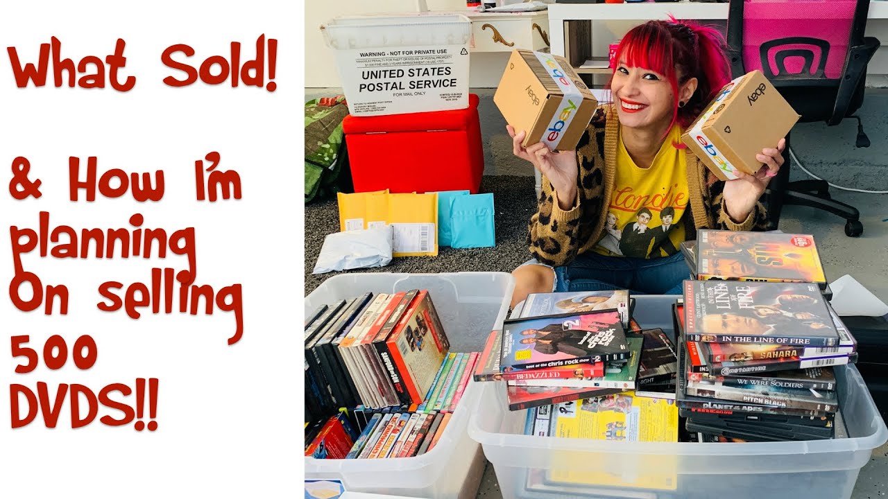 What Sold, and How I'm Planning on Selling 500 DVDs on eBay!