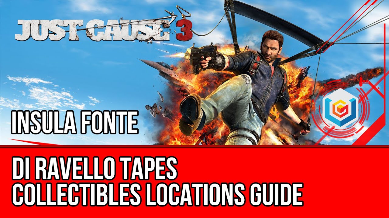 Just Cause 3 - All Di Ravello Tapes Collectibles Locations - Insula Fonte (Diary of the Madman)