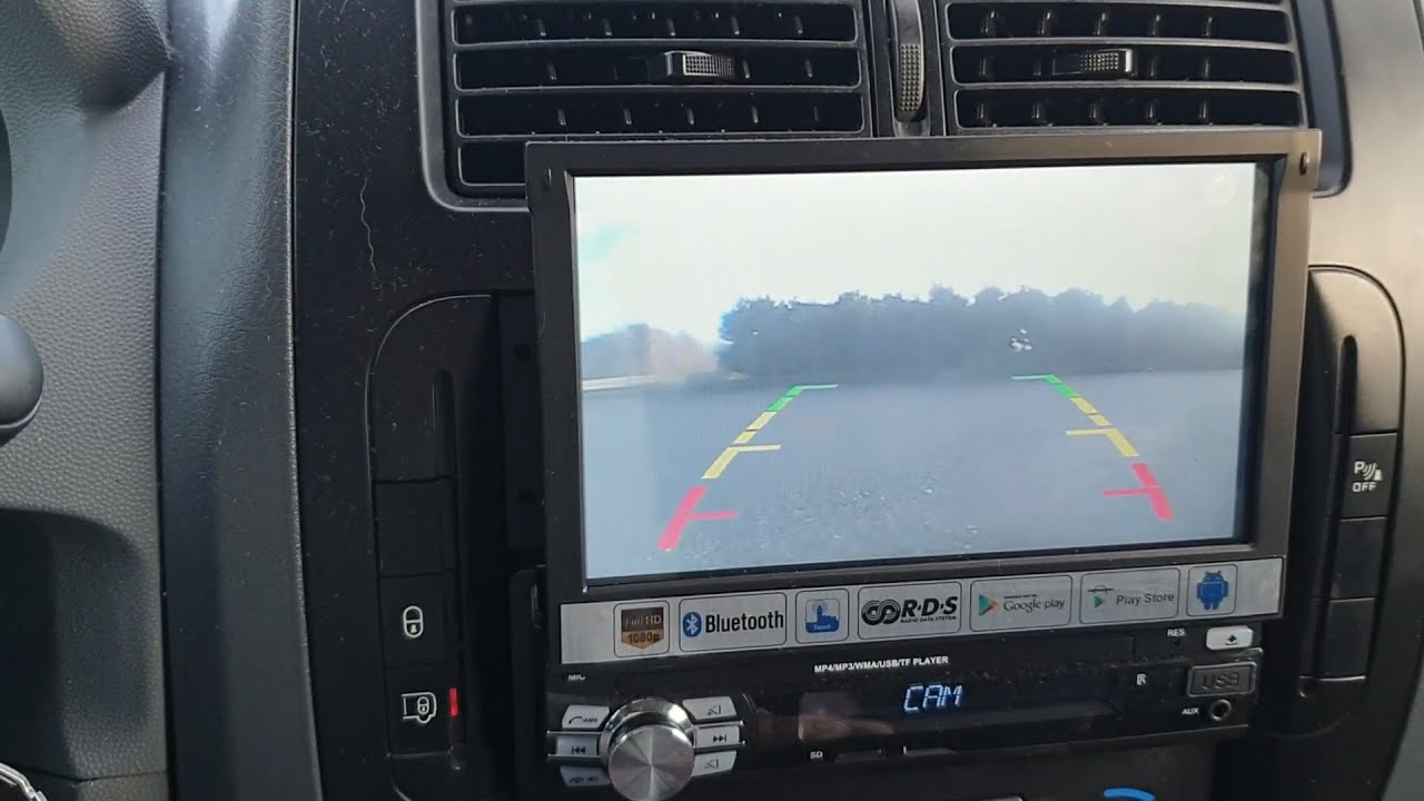 Montiamo un autoradio ANDROID 1 din con schermo estraibile gps e retrocamera #2/2