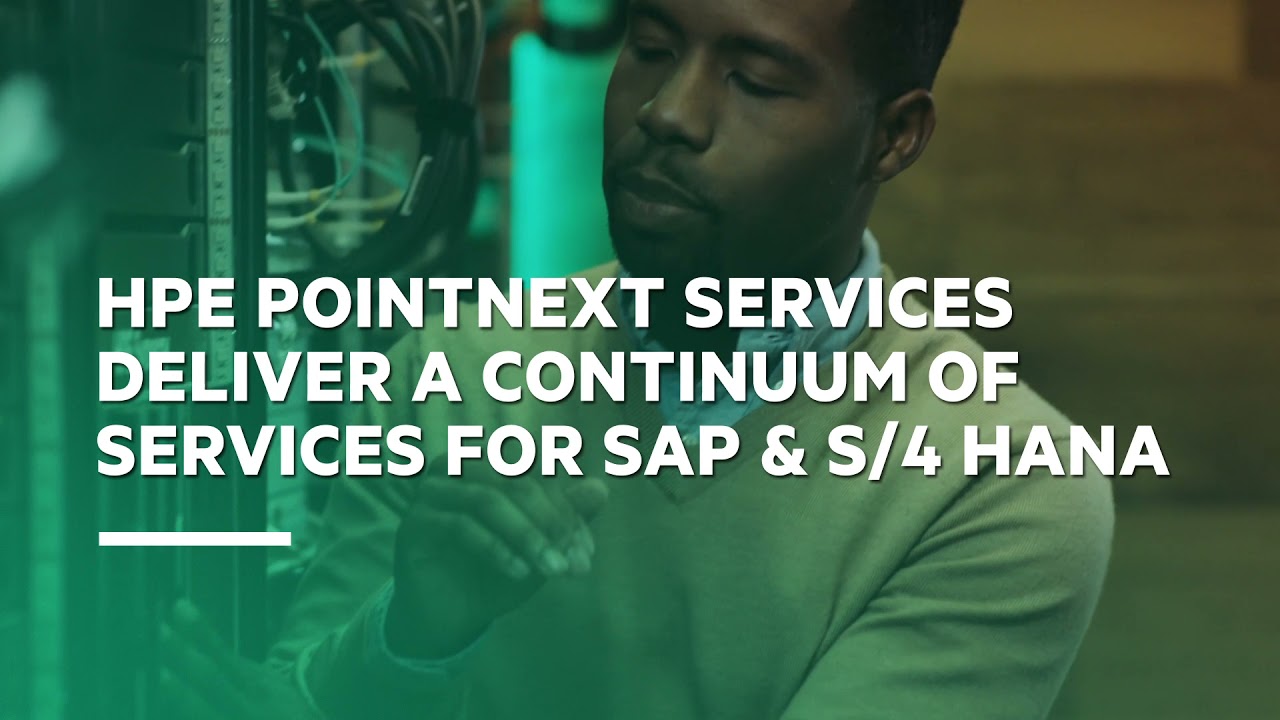 Gain Manufacturing agility with SAP HANA as a Service powered by HPE GreenLake
